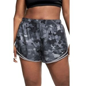 Nike Women's Tempo Dri-FIT Running Shorts, Wolf Grey size Small